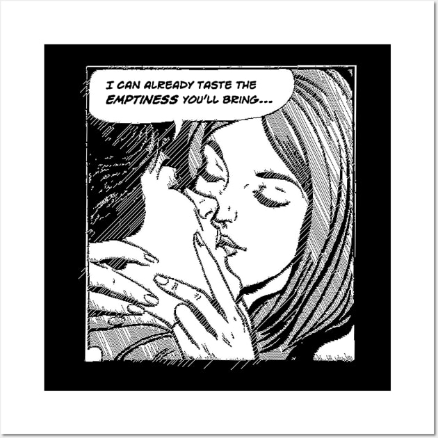 Pop Art Nihilist Kiss Wall Art by DankFutura